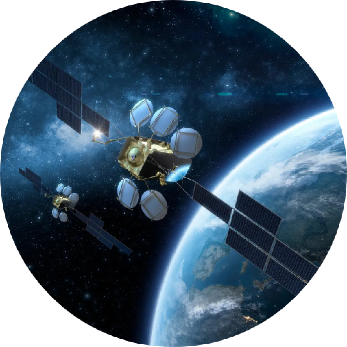 Satellite Communications round